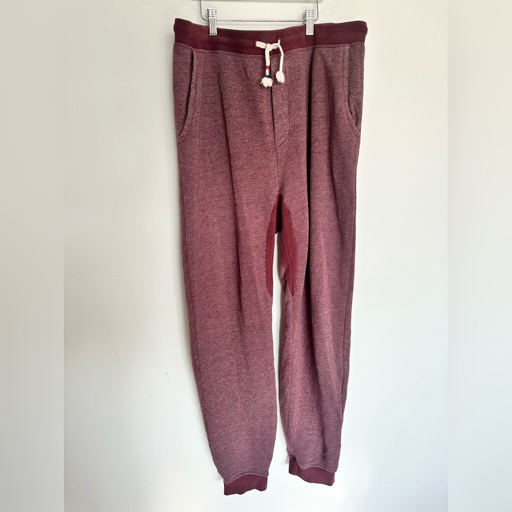 Sol Angeles Burgundy Sweatpants